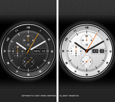 Speed Graphics Blog 新作flash待ち受け Chronog リリースしました